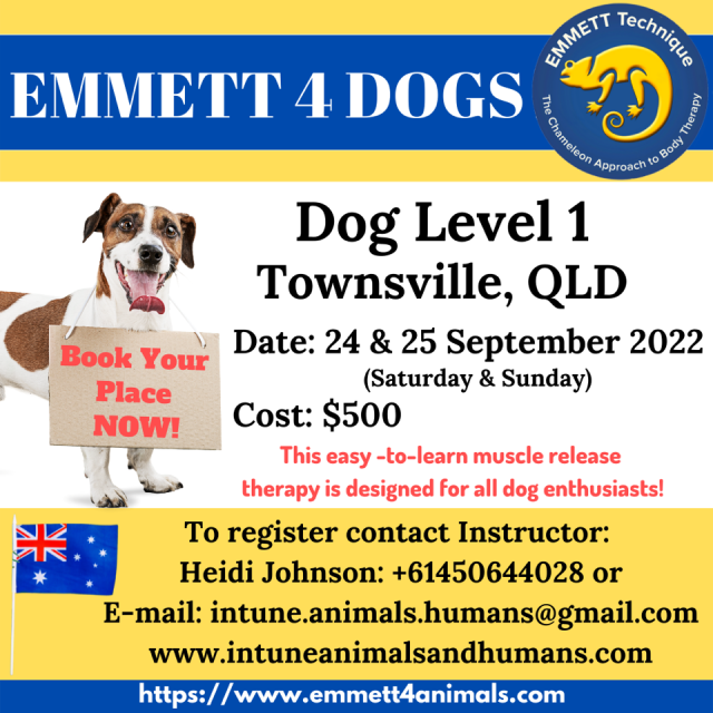 Dog Level 1 - Townsville- 24th & 25th September 2022